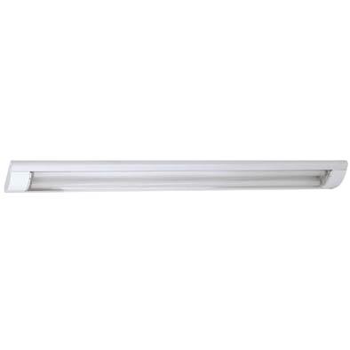 2LT POSH TYPE FITTING-127V SILVER W/SQUARE WHITE DIFFUSER